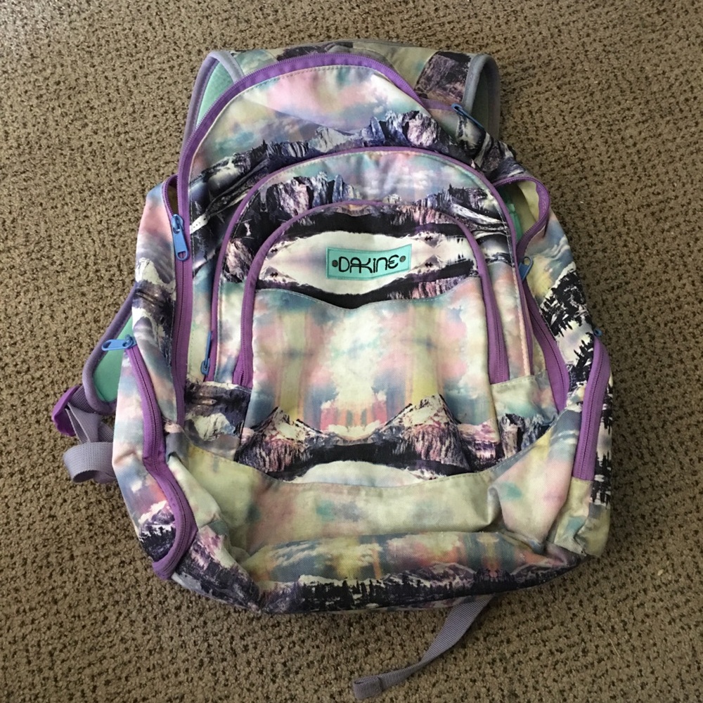 Trippy Colored School Bag